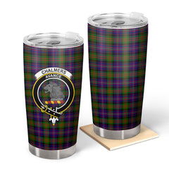 Clan Chalmers Tartan Crest Tumbler ZW71 Clan Chalmers Tartan Today   