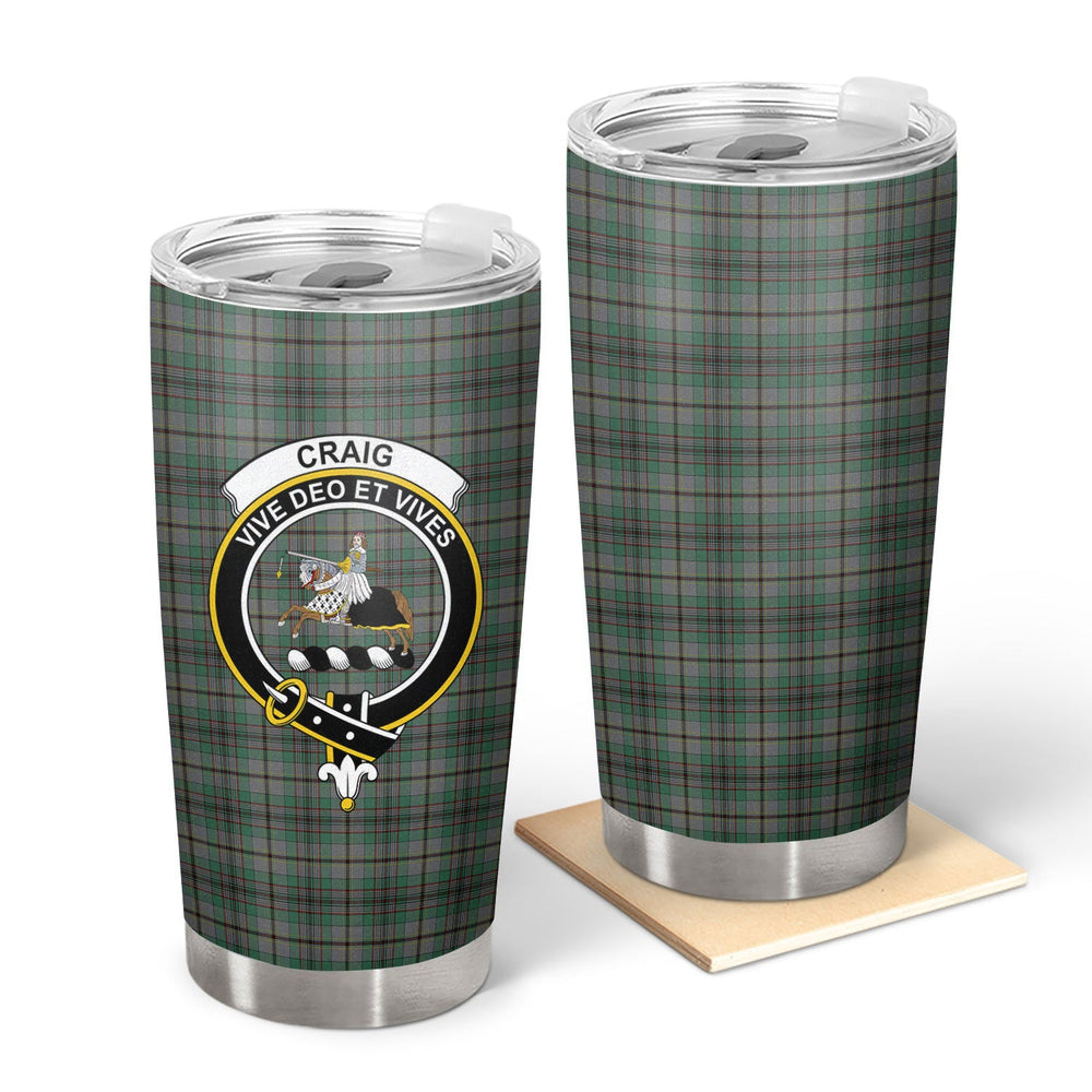 Clan Craig Tartan Crest Tumbler TJ56 Clan Craig Tartan Today   