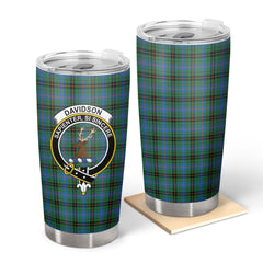 Clan Davidson Ancient Tartan Crest Tumbler NB99 Clan Davidson Tartan Today   