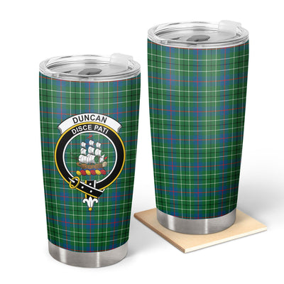 Clan Duncan Ancient Tartan Crest Tumbler AI57