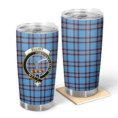Clan Elliot Ancient Tartan Crest Tumbler HA59 Clan Elliot Tartan Today   