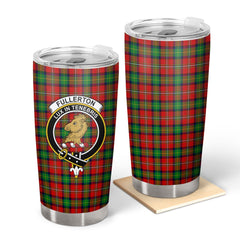 Clan Fullerton Tartan Crest Tumbler IA81 Clan Fullarton/Fullerton Tartan Today   