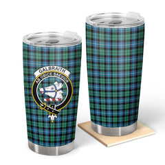 Clan Galbraith Ancient Tartan Crest Tumbler CX13 Clan Rait Tartan Today   