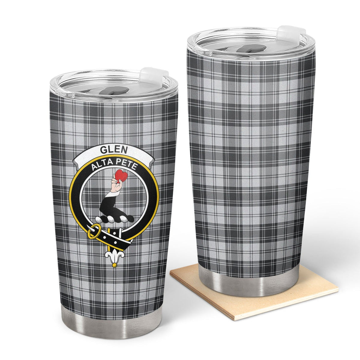 Clan Glen Tartan Crest Tumbler UY12 Clan Glen Tartan Today   
