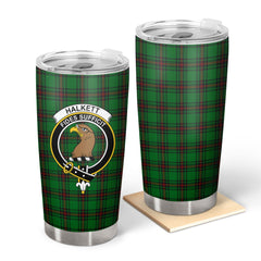 Clan Halkett Tartan Crest Tumbler EK15 Clan Halkett Tartan Today   