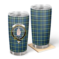 Clan Lamont Ancient Tartan Crest Tumbler TX82 Clan Lamont Tartan Today   