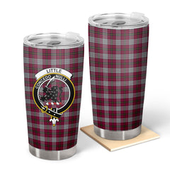 Clan Little Tartan Crest Tumbler BU51 Clan Little Tartan Today   