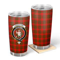 Clan Livingstone Tartan Crest Tumbler GG19 Clan Livingstone Tartan Today   