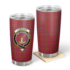 Clan Lumsden Modern Tartan Crest Tumbler HM86 Clan Lumsden Tartan Today   