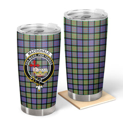Clan MacDonald Ancient Tartan Crest Tumbler RB93 Clan MacDonald Tartan Today   