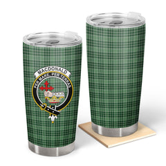 Clan MacDonald Lord of the Isles Hunting Tartan Crest Tumbler VT74 Clan MacDonald Tartan Today   