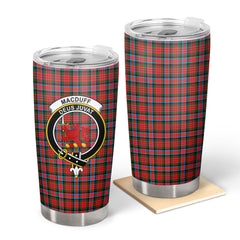 Clan MacDuff Modern Tartan Crest Tumbler KA19 Clan MacDuff Tartan Today   