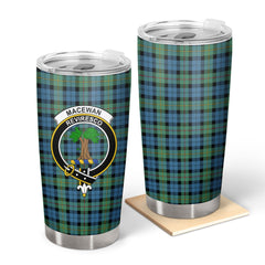Clan MacEwan Ancient Tartan Crest Tumbler VD82 Clan MacEwen_MacEwan Tartan Today   