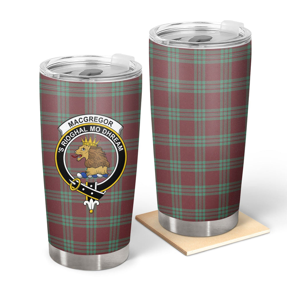 Clan MacGregor Hunting Ancient Tartan Crest Tumbler JQ59 Clan MacGregor Tartan Today   