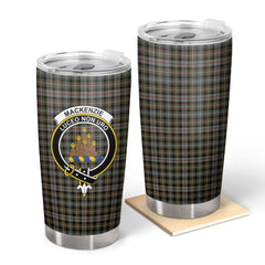 Clan MacKenzie Weathered Tartan Crest Tumbler XR29 Clan MacKenzie Clan MacKenzie   