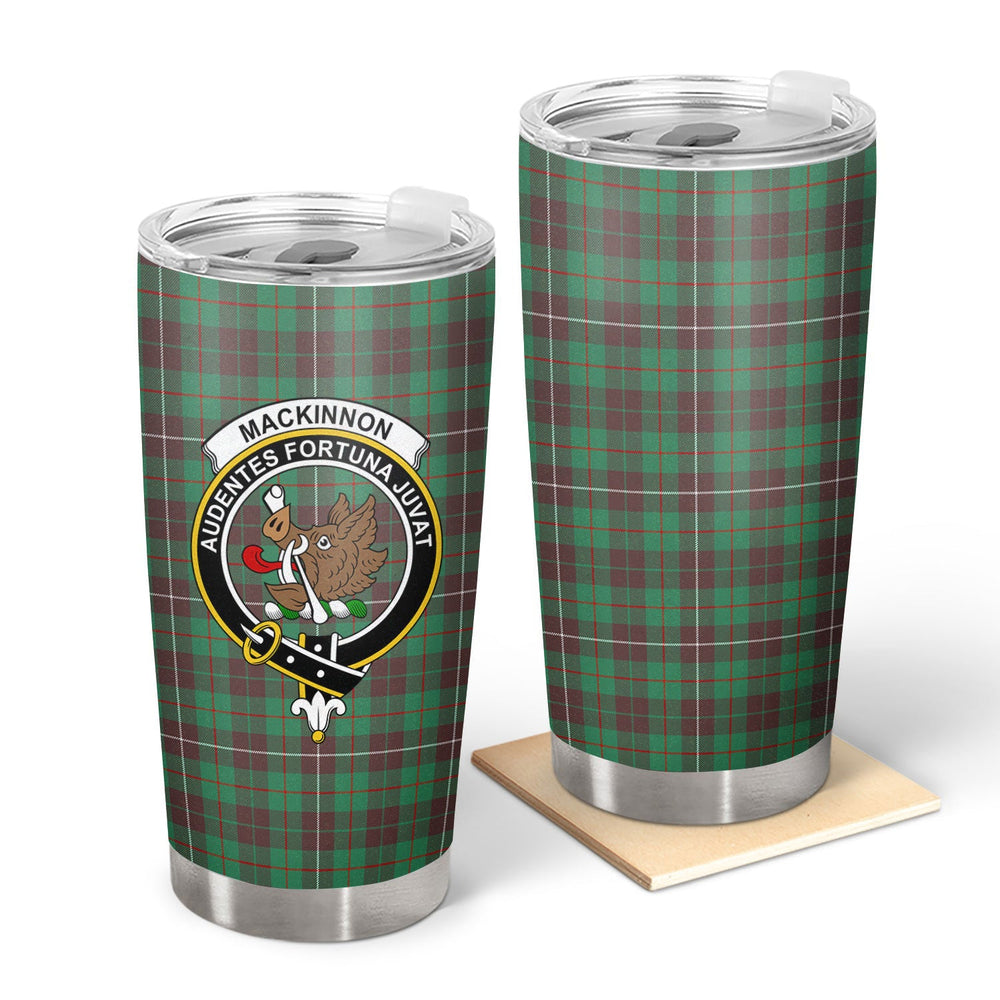 Clan MacKinnon Hunting Ancient Tartan Crest Tumbler BS63 Clan MacKinnon Tartan Today   