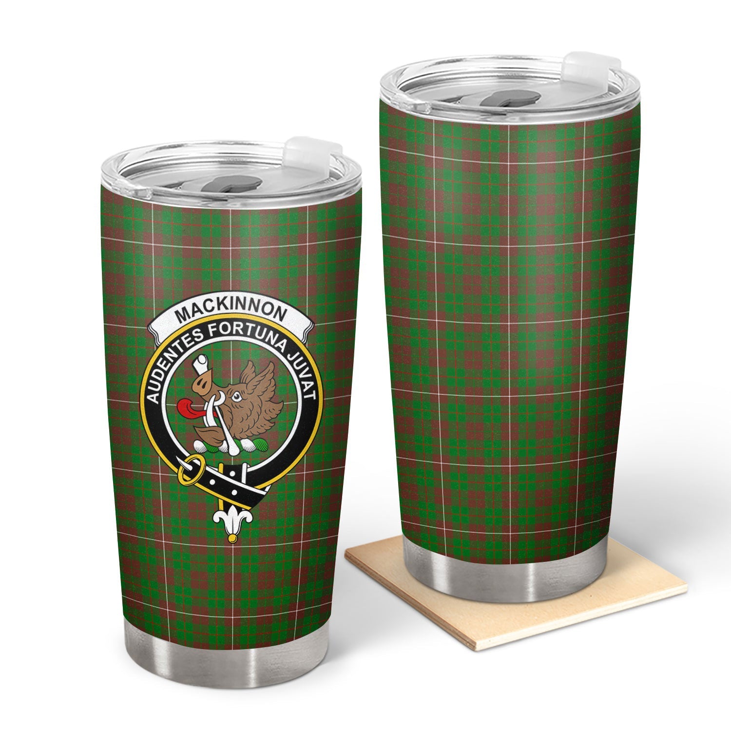Clan MacKinnon Hunting Modern Tartan Crest Tumbler BV23 Clan MacKinnon Tartan Today   