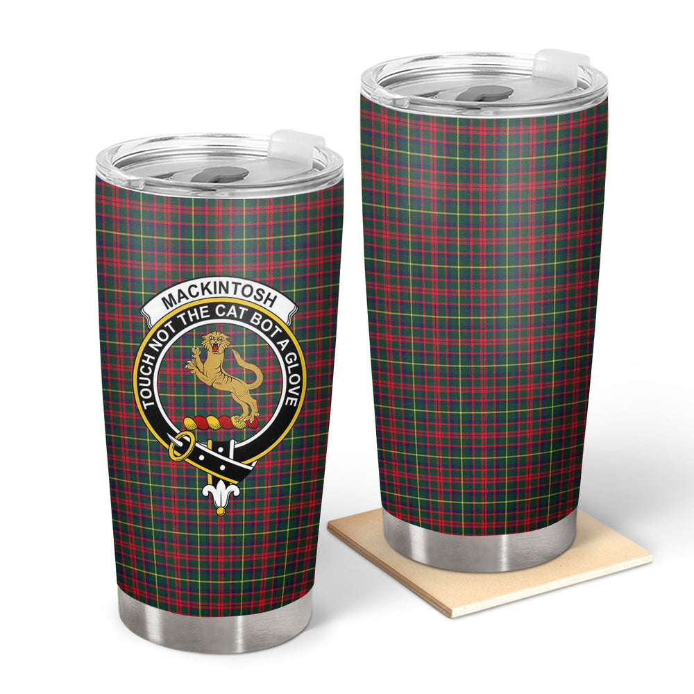 Clan MacKintosh Hunting Modern Tartan Crest Tumbler KI47 Clan MacKintosh / MacIntosh Tartan Today   