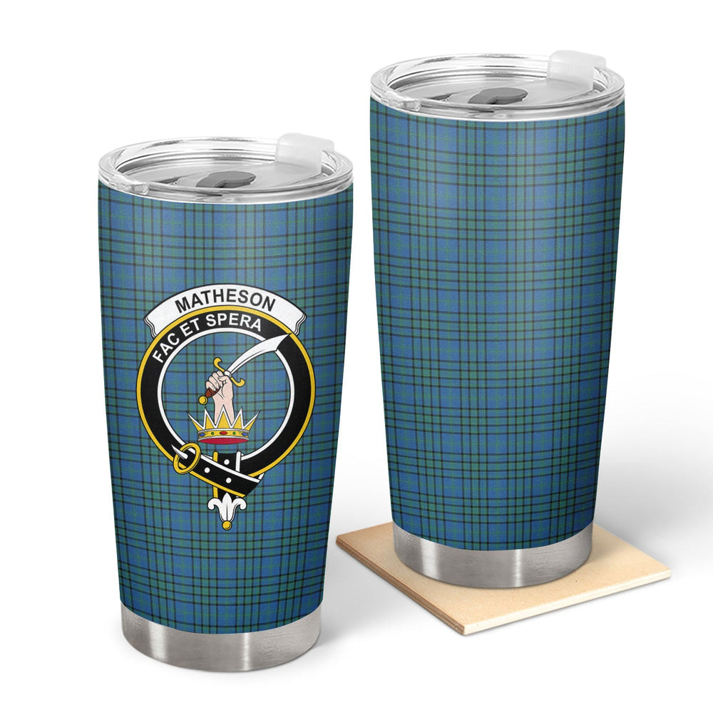 Clan Matheson Hunting Ancient Tartan Crest Tumbler KQ22 Clan Matheson Tartan Today   