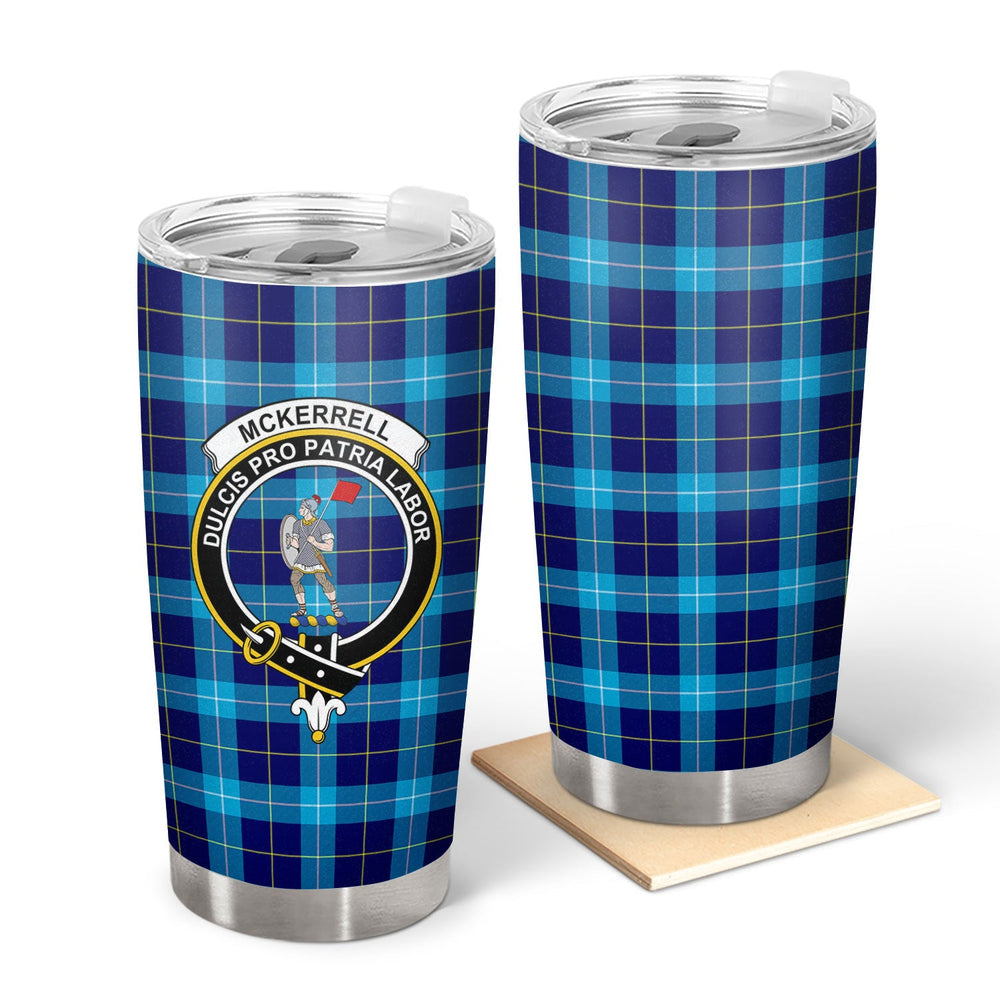 Clan McKerrell Tartan Crest Tumbler EI58 Clan Kerr Tartan Today   