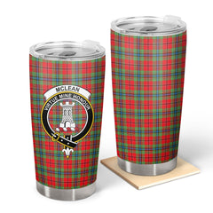 Clan McLean of Duart Modern Tartan Crest Tumbler XZ27 Clan Hall Tartan Today   