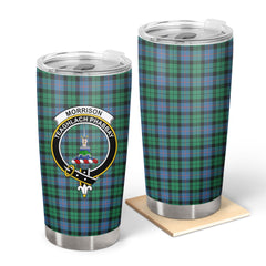 Clan Morrison Ancient Tartan Crest Tumbler HZ90 Clan Morrison Tartan Today   