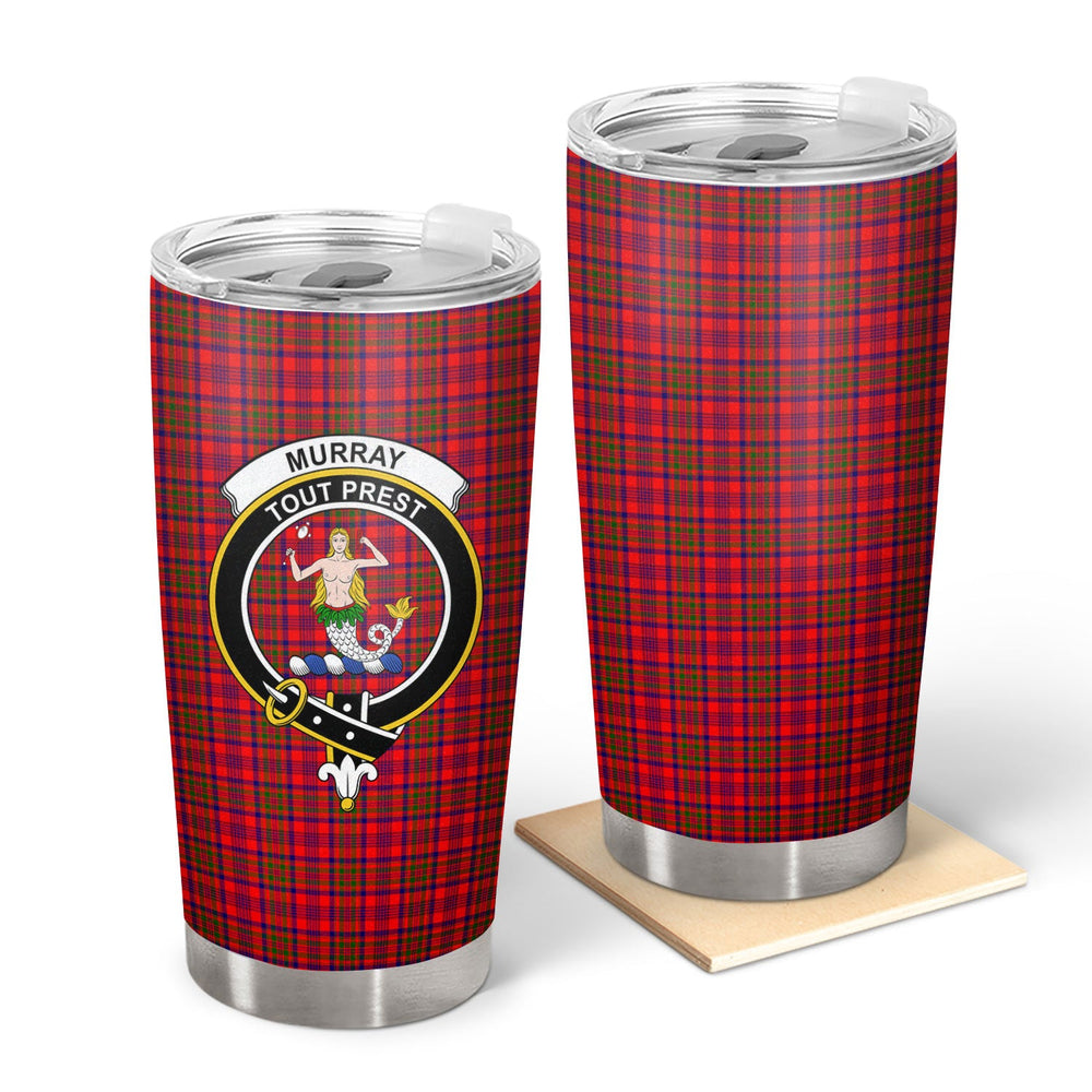 Clan Murray of Tulloch Modern Tartan Crest Tumbler EE94 Clan Murray Tartan Today   