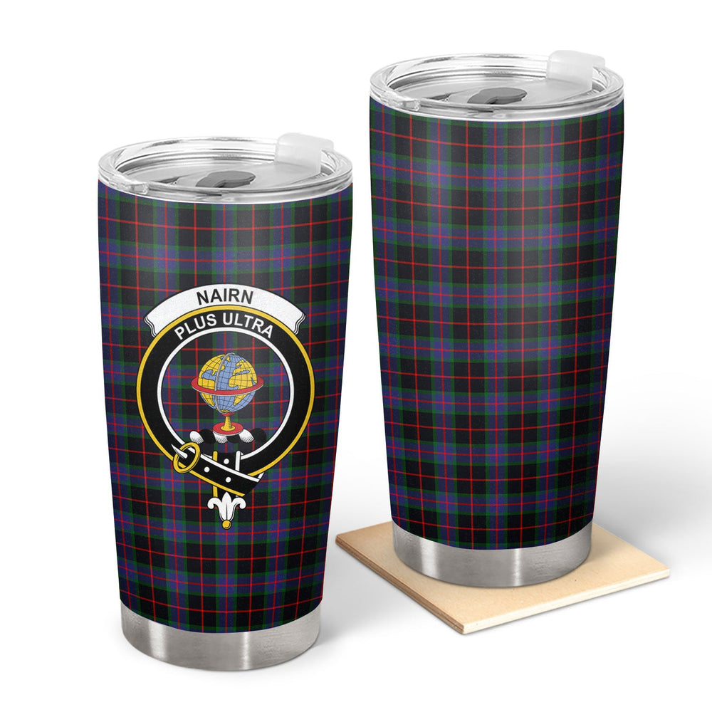 Clan Nairn Tartan Crest Tumbler AX38 Clan Nairn Tartan Today   