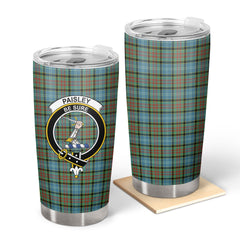 Clan Paisley District Tartan Crest Tumbler WR59 Clan Paisley Tartan Today   