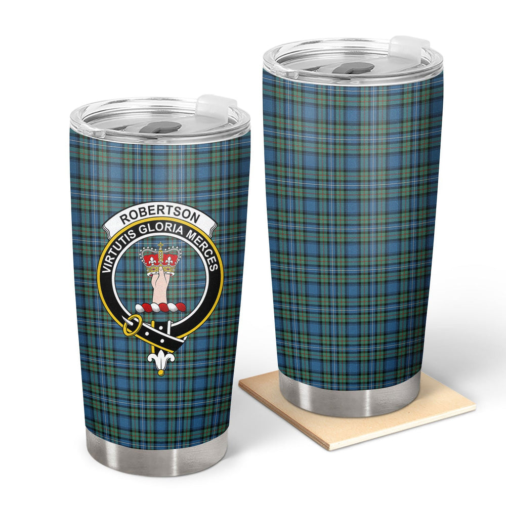 Clan Robertson Hunting Ancient Tartan Crest Tumbler AI68 Clan Robertson Tartan Today   