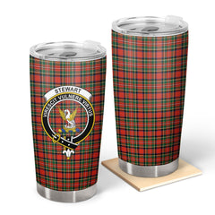 Clan Stewart Royal Modern Tartan Crest Tumbler GE66 Clan Stewart Tartan Today   
