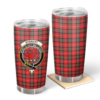 Clan Stewart (Stuart) of Bute Tartan Crest Tumbler DY46