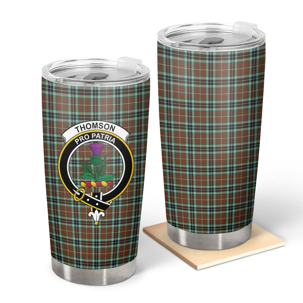 Clan Thomson Hunting Modern Tartan Crest Tumbler YY22 Clan Thomson Tartan Today   
