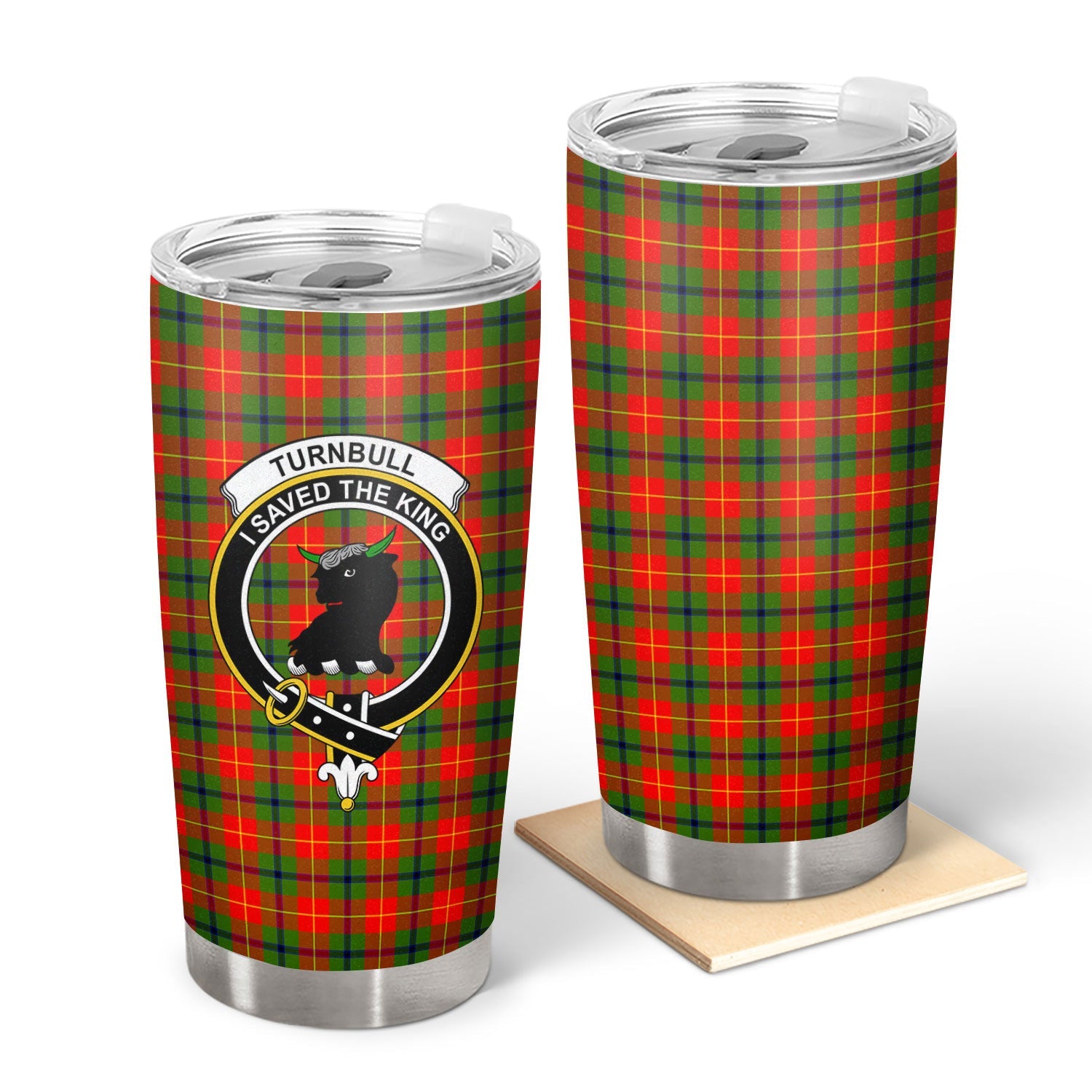 Clan Turnbull Dress Tartan Crest Tumbler CM33 Clan Turnbull Tartan Today   
