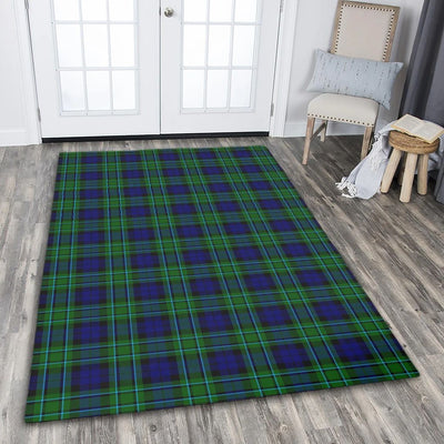 Clan MacCallum Modern Tartan Rug – Scottish Highland Carpet for Living Room, Celtic Home Decor & Scotland Gift