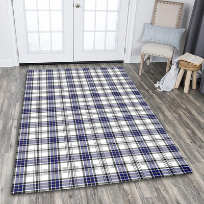 Clan Hannay Modern Tartan Rug – Scottish Highland Carpet for Living Room, Celtic Home Decor & Scotland Gift HF61
