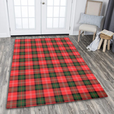 Clan Nesbitt Modern Tartan Rug – Scottish Highland Carpet for Living Room, Celtic Home Decor & Scotland Gift