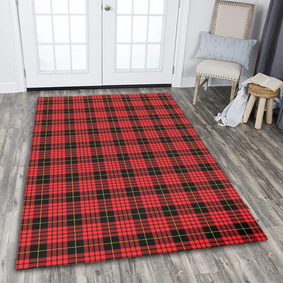 Clan MacQueen Modern Tartan Rug – Scottish Highland Carpet for Living Room, Celtic Home Decor & Scotland Gift
