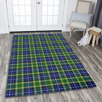 Clan MacKellar Tartan Rug – Scottish Highland Carpet for Living Room, Celtic Home Decor & Scotland Gift ML20