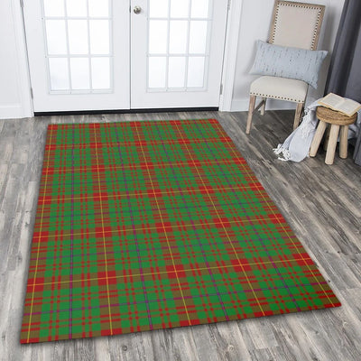Clan Fulton Tartan Rug – Scottish Highland Carpet for Living Room, Celtic Home Decor & Scotland Gift