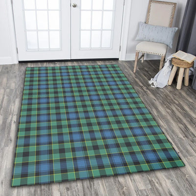 Clan Mouat Tartan Rug – Scottish Highland Carpet for Living Room, Celtic Home Decor & Scotland Gift