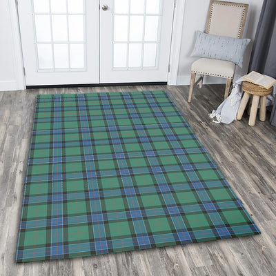 Clan Sinclair Hunting Ancient Tartan Rug – Scottish Highland Carpet for Living Room, Celtic Home Decor & Scotland Gift