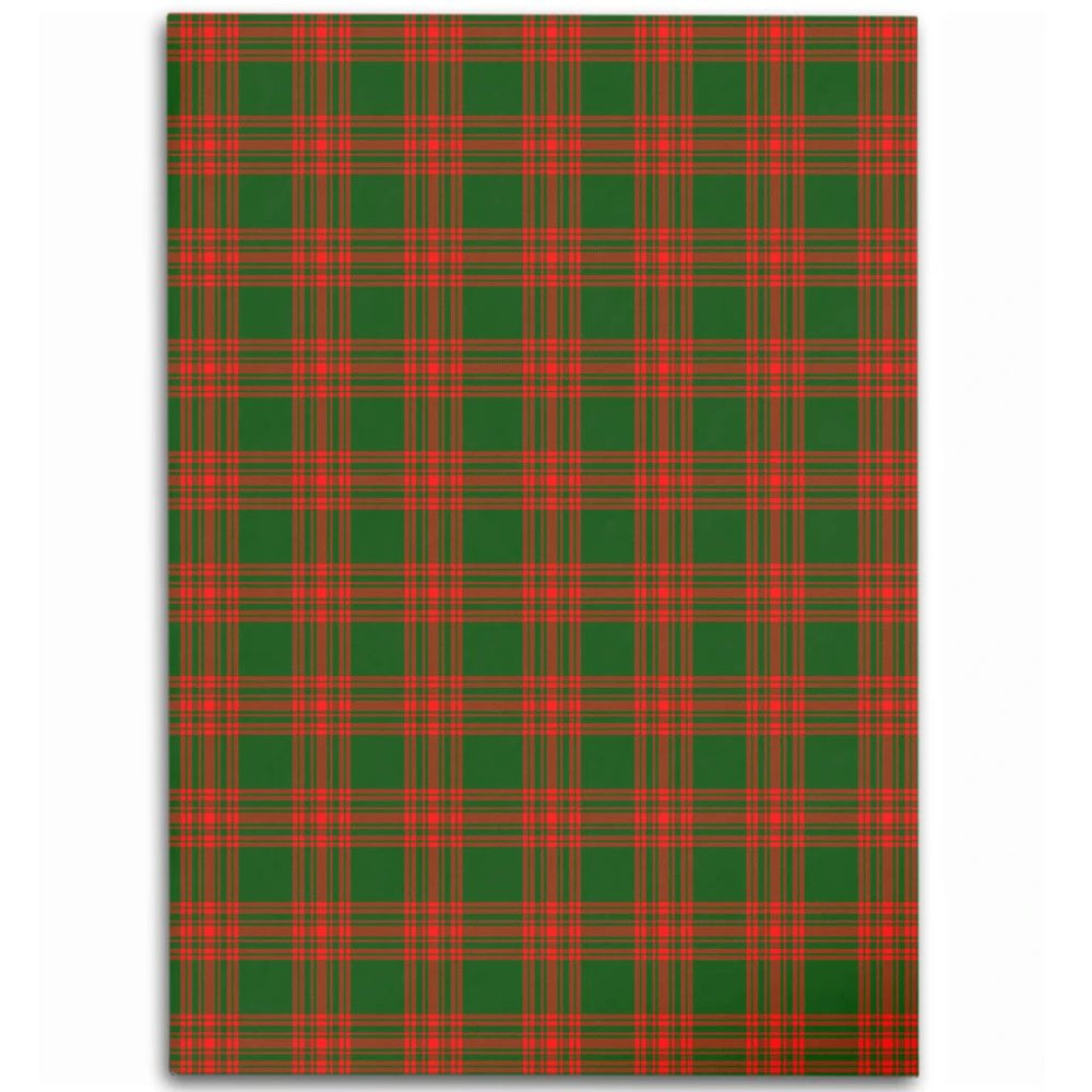 Menzies Green Modern Tartan Classic Area Rug