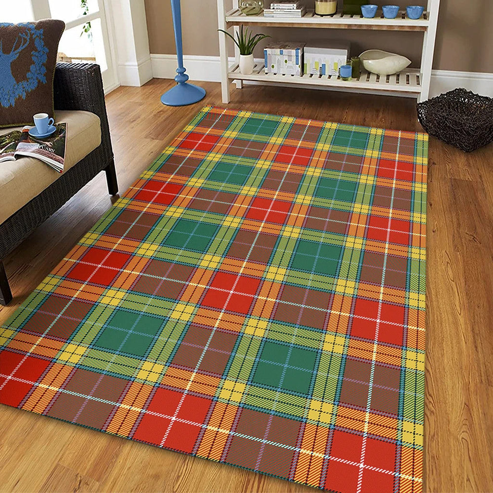 Buchanan Old Set Weathered Tartan Classic Area Rug