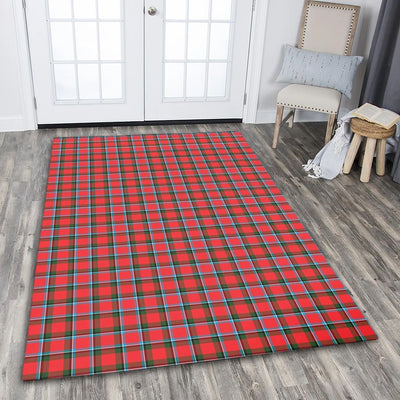 Clan Sinclair Modern Tartan Rug – Scottish Highland Carpet for Living Room, Celtic Home Decor & Scotland Gift