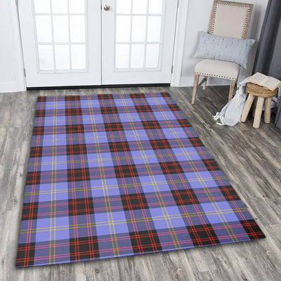 Clan Rutherford Tartan Rug – Scottish Highland Carpet for Living Room, Celtic Home Decor & Scotland Gift AO30