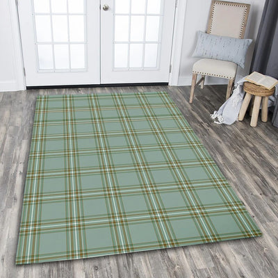 Clan Kelly Dress Tartan Rug – Scottish Highland Carpet for Living Room, Celtic Home Decor & Scotland Gift