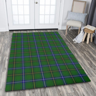 Clan Henderson Modern Tartan Rug – Scottish Highland Carpet for Living Room, Celtic Home Decor & Scotland Gift