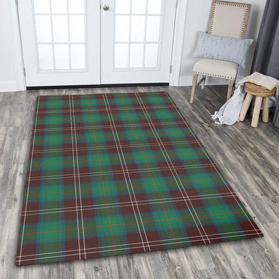Clan Chisholm Hunting Ancient Tartan Rug – Scottish Highland Carpet for Living Room, Celtic Home Decor & Scotland Gift