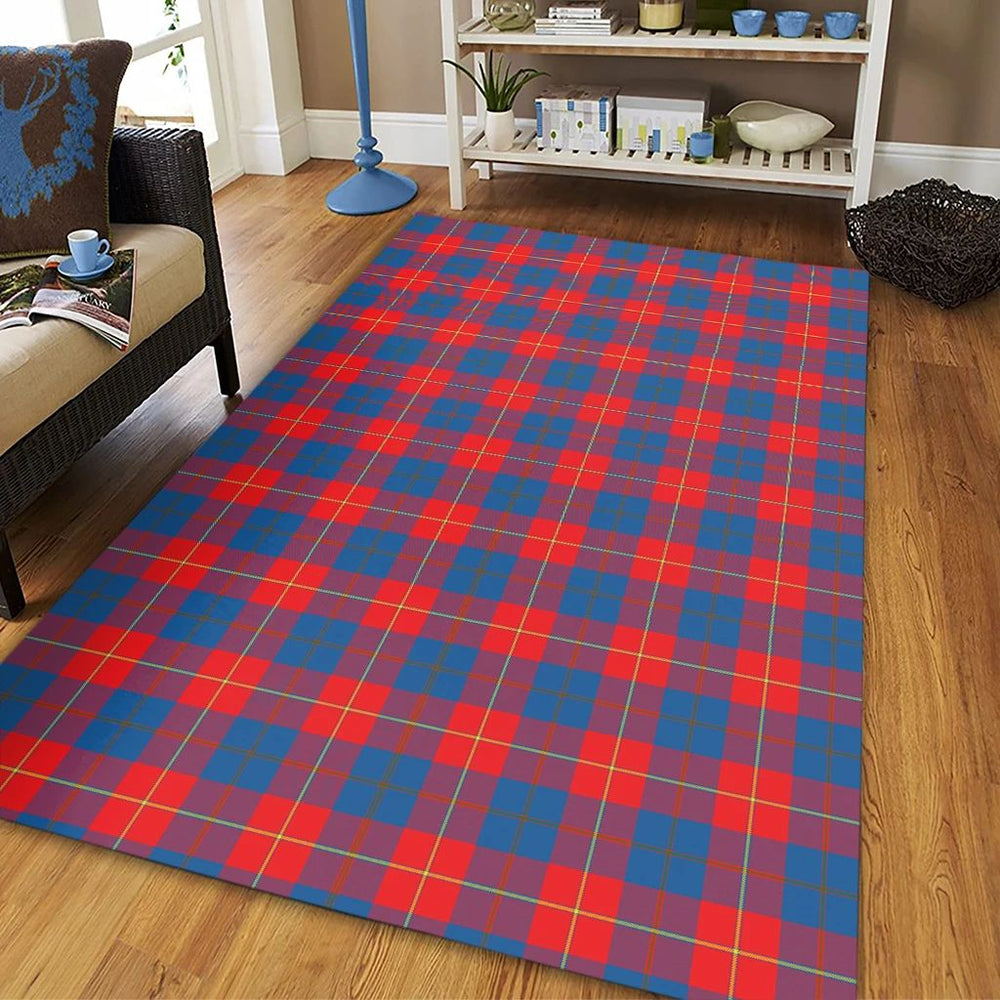Galloway Red Tartan Classic Area Rug